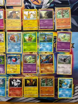 Vintage & Modern Pokemon Card Lot Holo Promos Fire Mimikyu Pikachu Gyarados 34 - Image 2