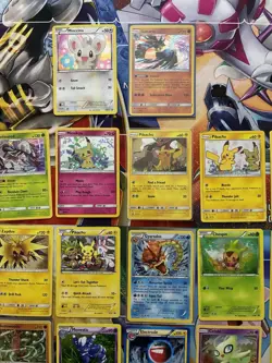 Vintage & Modern Pokemon Card Lot Holo Promos Fire Mimikyu Pikachu Gyarados 34 - Image 4