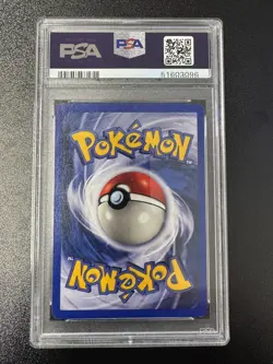 1999 Pokemon Game Professor Oak #88 Shadowless PSA 7 - Image 2