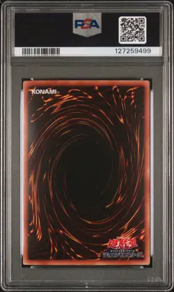 2017 YU-GI-OH! JPN WORLD CHAMPIONSHIP ATTENDANCE CARD DARK MAGICIAN GIRL PSA 9 - Image 2