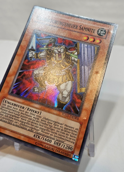 GERMAN Gladiator Beast Samnite TU01-DE004 TU01-EN004 Super Rare Yugioh 7935 - Image 4