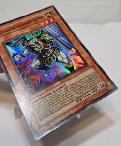 GERMAN Gladiator Beast Samnite TU01-DE004 TU01-EN004 Super Rare Yugioh 7935 - Image 5