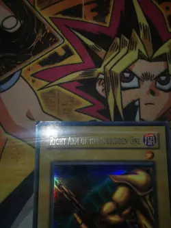 Right Arm of the Forbidden One lob-e099 Unltd Ed (LP/MP) Ultra Rare Yu-Gi-Oh! - Image 5