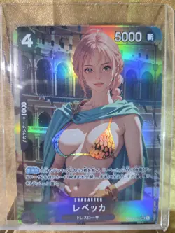 REBECCA One Piece Waifu Goddess Card CUSTOM MADE - Image 1