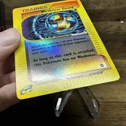 WEAKNESS GUARD 141/147 Aquapolis REVERSE HOLO Pokemon TCG card - Image 4