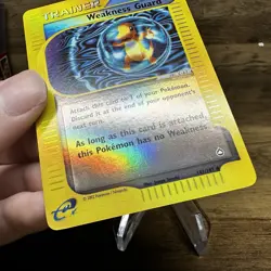 WEAKNESS GUARD 141/147 Aquapolis REVERSE HOLO Pokemon TCG card - Image 5