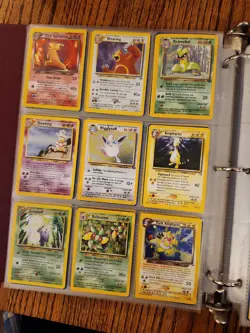 pokemon tcg card lot 1998 1999 2000 - nice cards - Image 1