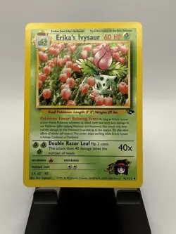 Pokemon TCG Erika's Ivysaur Gym Challenge Card 41/132 - Image 1