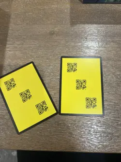 Lorcana Yellow Discard Card Error. Straight from pack. - Image 1