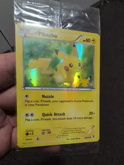 Pikachu 26/83 20th Anniversary - XY Generations Sealed Promo - Pokemon Card - Image 1