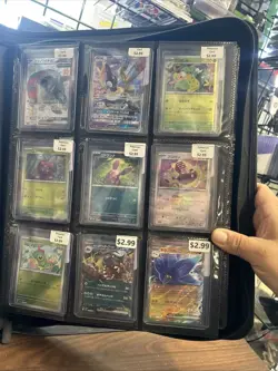 Pokemon Binder Japanese Pokemon Cards 178 Cards! With Toploader Binder! - Image 3
