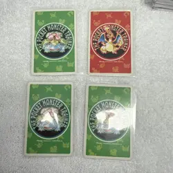 Vintage Pokemon Poker Cards x 4 Lapras, Magmar Japanese Pocket Monsters Red Deck - Image 2