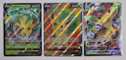 Pokemon TCG Evolving Skies Leafeon card lot V, Vmax and Full Art See Description - Image 1