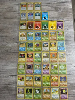 NM (BASE-2) COMPLETE Pokemon II Set 49 Card COMMON Non-Holo WOTC - Image 1