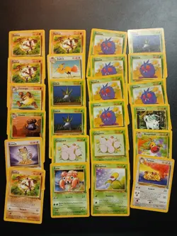 Pokemon TCG Vintage Jungle 60 Card Lot - Image 2