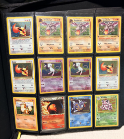 Vintage Pokemon Card Binder Collection, WOTC Era, Rare Holos, 1st Edition MP-HP - Image 1