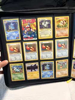 Vintage Pokemon Card Binder Collection, WOTC Era, Rare Holos, 1st Edition MP-HP - Image 2