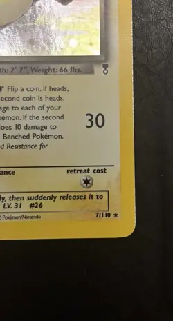 Pokemon TCG Dark Raichu Holo Card 7/110 WOTC Legendary Collection NM - Image 4