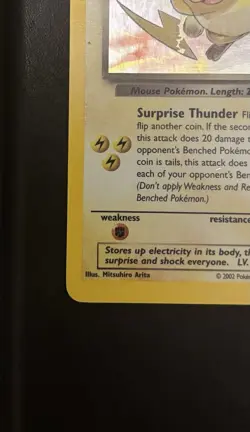 Pokemon TCG Dark Raichu Holo Card 7/110 WOTC Legendary Collection NM - Image 5