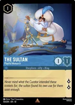~ The Sultan - Playful Monarch ~ NM Cold Foil ~ Whispers in the Well ~ - Image 1