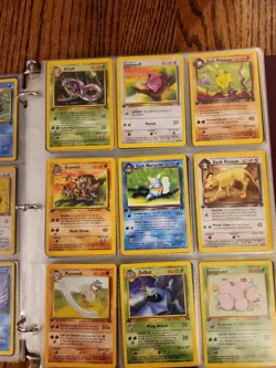 pokemon tcg card lot 1998 1999 2000 - nice cards - Image 1