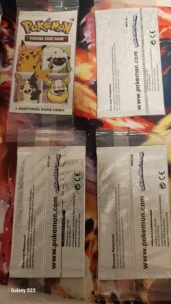 6x Pokemon 25th General Mills Cereal 3 Card Promo Packs Sealed Holo Pikachu - Image 3