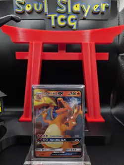 Pokemon Card Charizard GX 9/68 Hidden Fates - Near Mint - Image 1