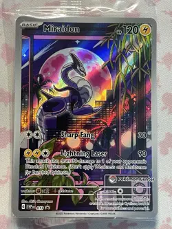 Miraidon - 013 (Pokemon Center Exclusive) 013 Sv: Scarlet & Violet Promo Card - Image 1