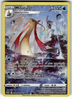 Milotic TG02/TG30 SWSH12: Silver Tempest Trainer Gallery NM Pokemon Card TCG - Image 1