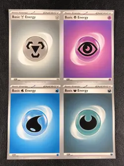 Pokemon TCG - Scarlet & Violet - Uncut Sheet Piece - 4 Card Energy - w/Toploader - Image 1