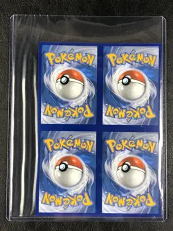 Pokemon TCG - Scarlet & Violet - Uncut Sheet Piece - 4 Card Energy - w/Toploader - Image 4