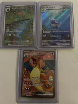 Pokemon 3 Card Lot! 151! - Image 1