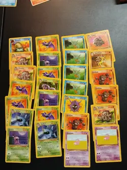 Pokemon TCG Vintage Fossil 60 Card Lot - Image 1