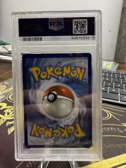 Pokemon TCG Buzzwole GX Holo Secret Rare Card 104/111 PSA 9 Mint - Image 2