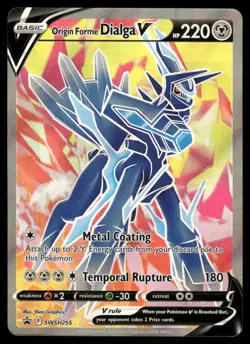 SWSH: Sword & Shield Promo Cards #SWSH255 Origin Forme Dialga V - Image 1