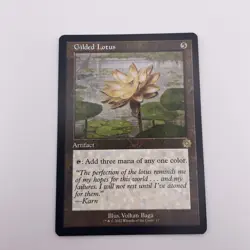1xMTG Gilded Lotus-The Brothers' War: Retro Frame Artifacts-NM - Image 1