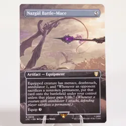 Nazgul Battle-Mace Borderless 510 Commander LoTR MTG NM Regular See Video - Image 1