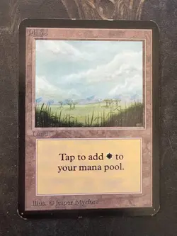 *** ALPHA Plains (Trees) *** EX+ Clean! - DUTY FREE - Magic MtG - Image 1