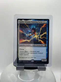 MTG, Spider-Woman, Stunning Savior $3 ORDER MIN - Regular - SPM 152 - Image 1
