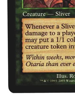 Magic The Gathering MTG - LEGIONS 2003 LGN - #120 Brood Sliver LP NM LOT1 - Image 4