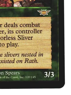 Magic The Gathering MTG - LEGIONS 2003 LGN - #120 Brood Sliver LP NM LOT1 - Image 5