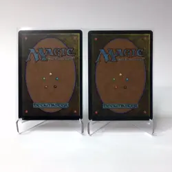 (2) Magic: The Gathering Giant Strength MTG Core Set 4th Edition & Tempest LP - Image 2