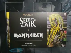 Secret Lair x Iron Maiden: Album Art - Rainbow Foil Edition - Image 1