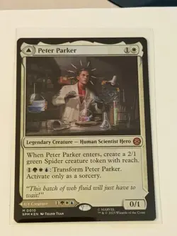 Peter Parker // Amazing Spider-Man Marvel's Spider-Man Foil 10 - Image 1