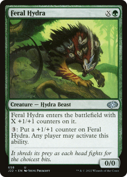 Feral Hydra - J22 #658 | NORMAL | NM | MTG - Image 1