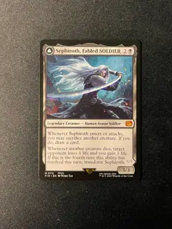 Sephiroth, Fabled SOLDIER Regular Non-foil #M115 - Final Fantasy MTG - NM - Image 1