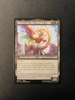 Sephiroth, Fabled SOLDIER Regular Non-foil #M115 - Final Fantasy MTG - NM - Image 2