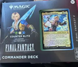 Magic: The Gathering Final Fantasy X Commander Deck Counter Blitz Tidus MTG FF - Image 1