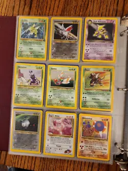 pokemon tcg card lot 1998 1999 2000 - nice cards - Image 1