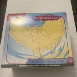 NEW SEALED Pokemon Cards Scarlet & Violet Paradox Rift Elite Trainer Box ETB - Image 1